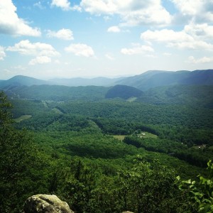 View from Dragon's Tooth